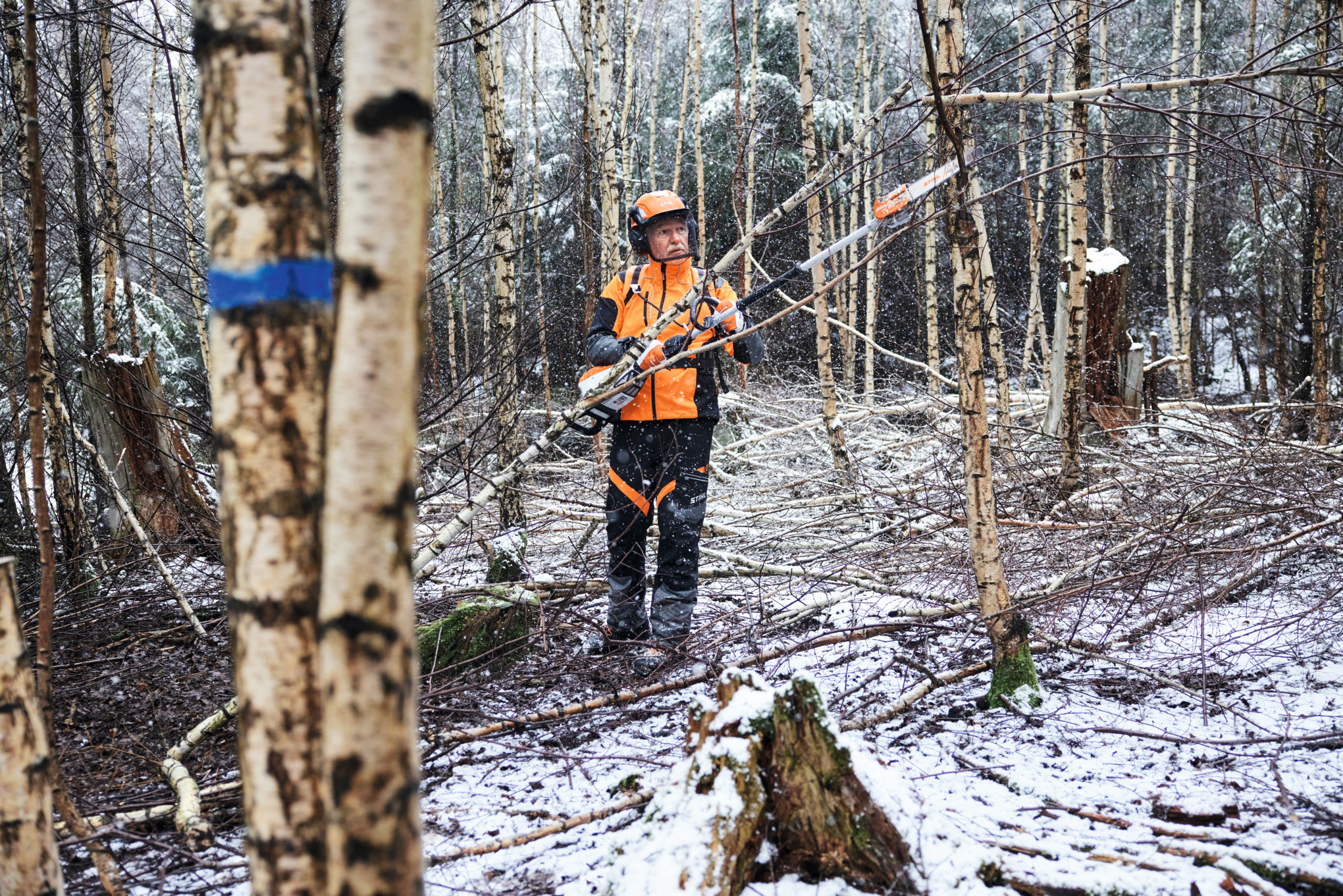 ADVANCE X-TREEm HT skogsele for arbeid med STIHL HTA 150