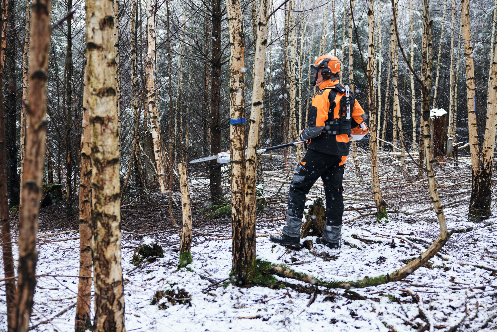 ADVANCE X-TREEm HT skogsele for arbeid med STIHL HTA 150