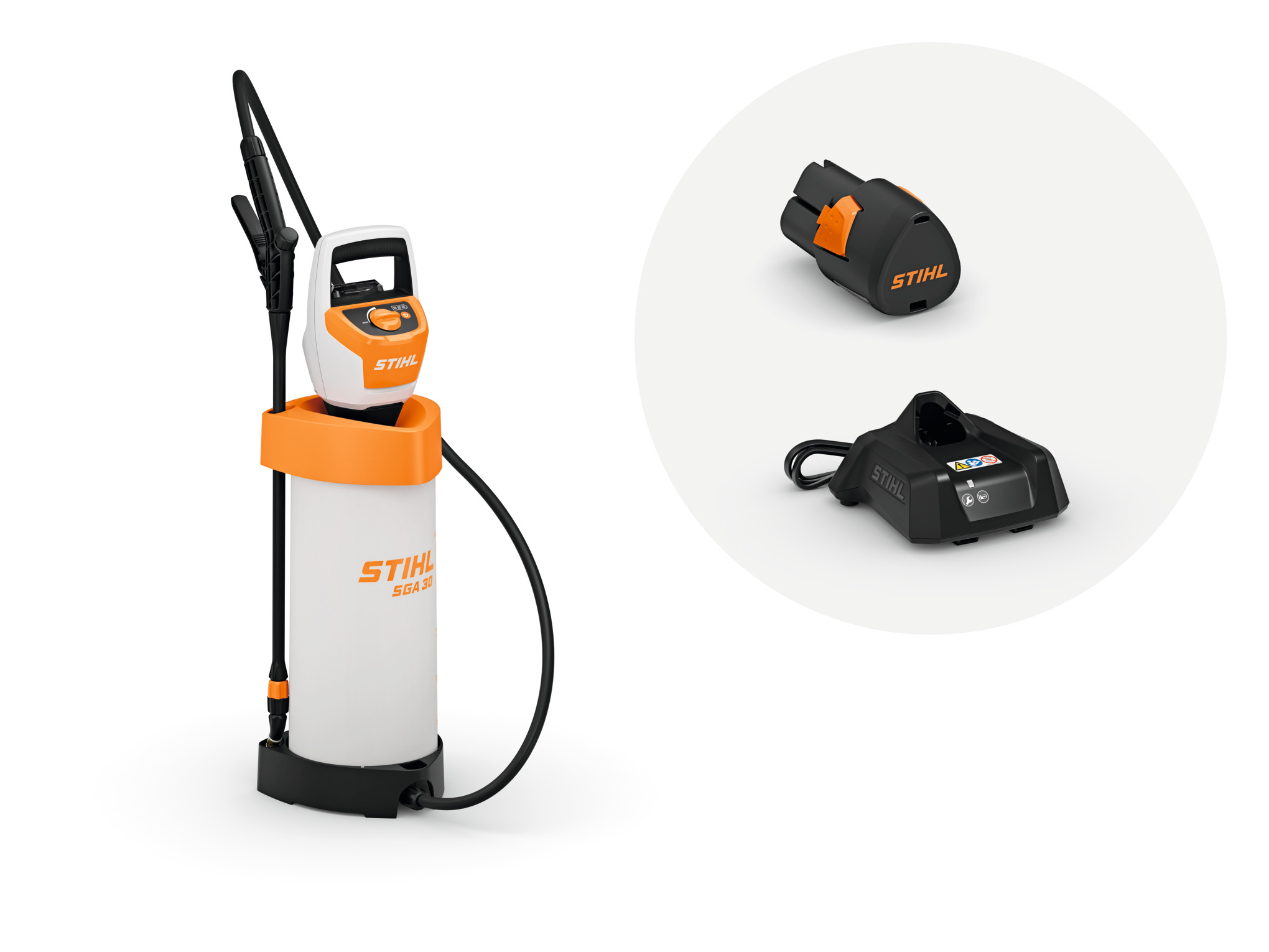 SGA 30 med batteri AS 2 og lader AL 1