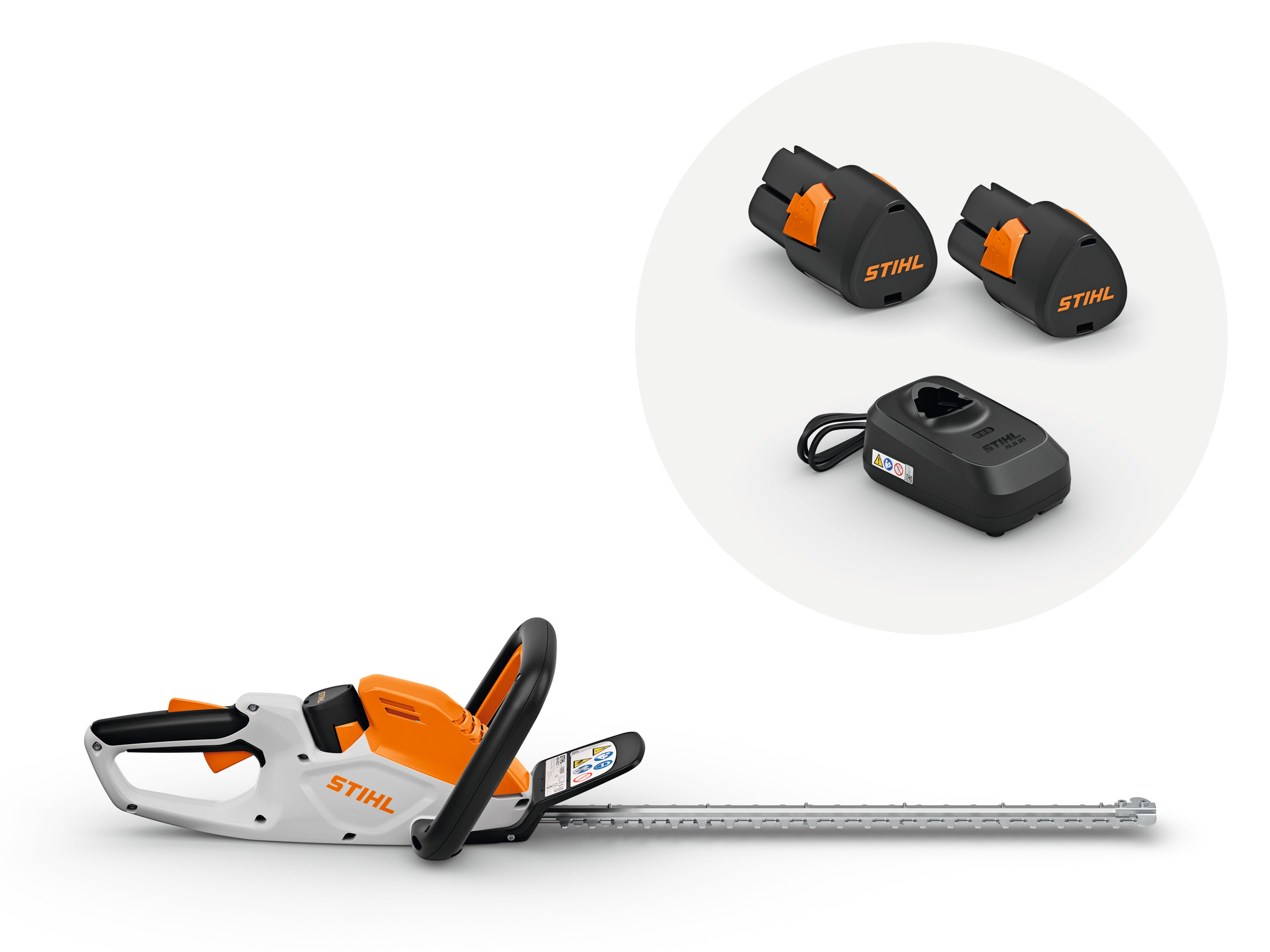 HSA 40 med 2 stk. AS 2-batterier og ALS 31-lader