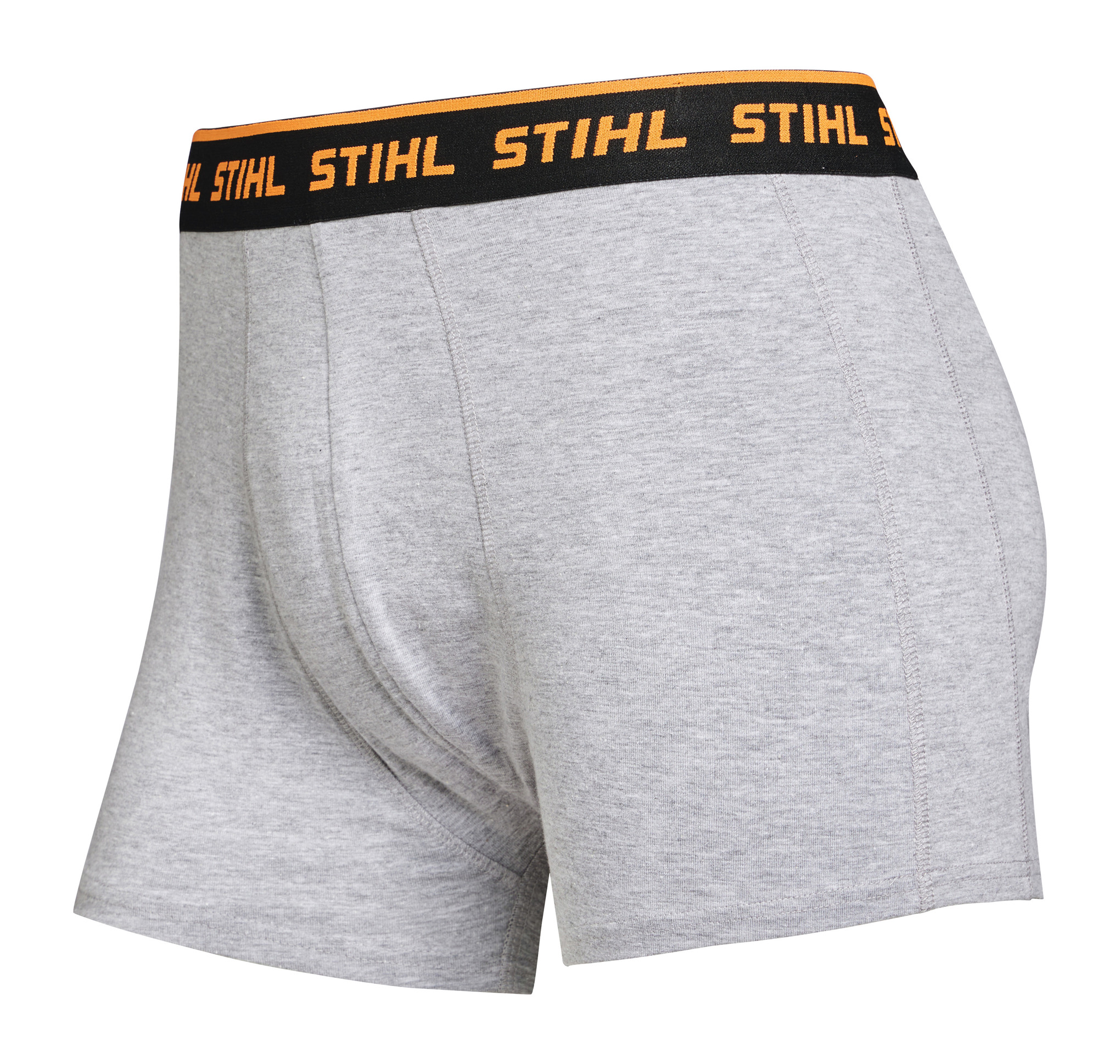 Boxershorts LOGO 2-pakk svart / grå