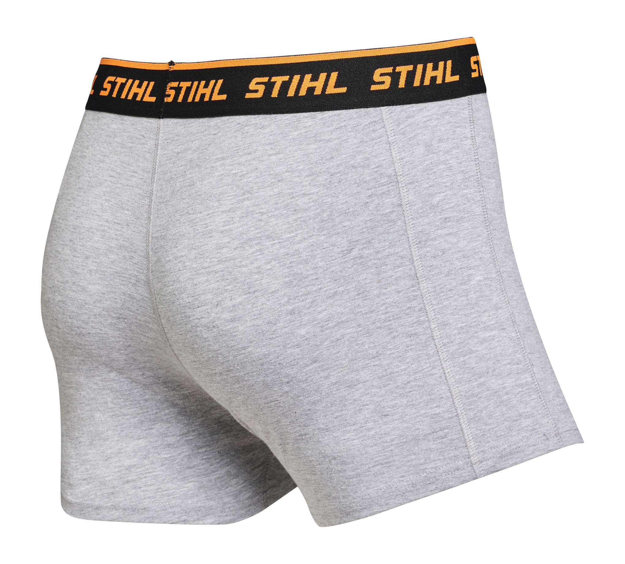 Boxershorts LOGO 2-pakk svart / grå