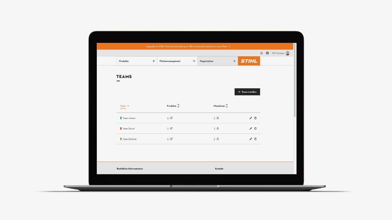 STIHL Connected-portal